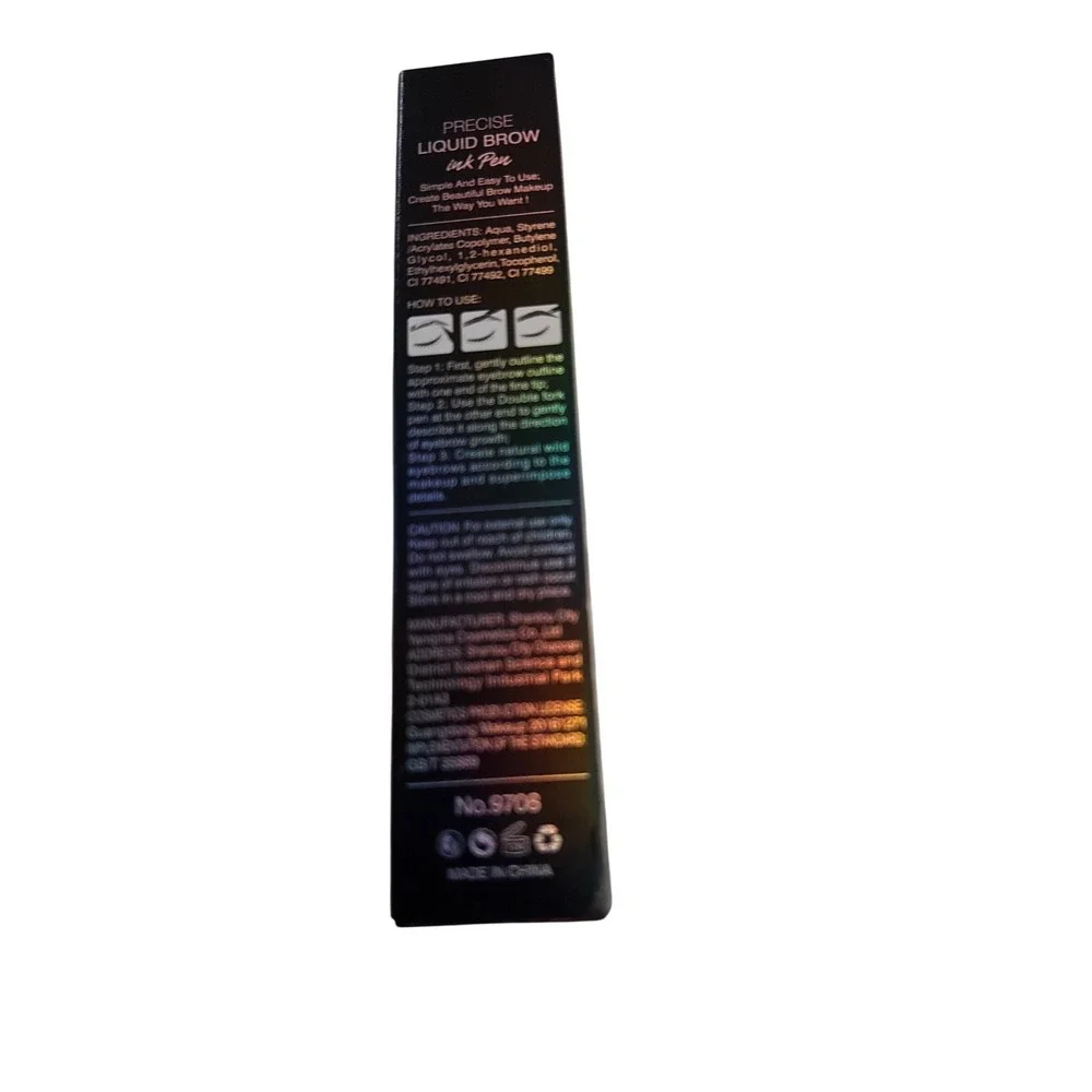 Precise Liquid Brow Double Headed Ink Pen‎ Long Lasting Makeup exp 11/27